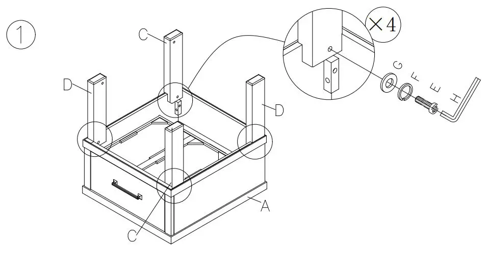 ASHLEY T9493 Forleeza End Table Instruction Manual - How to use