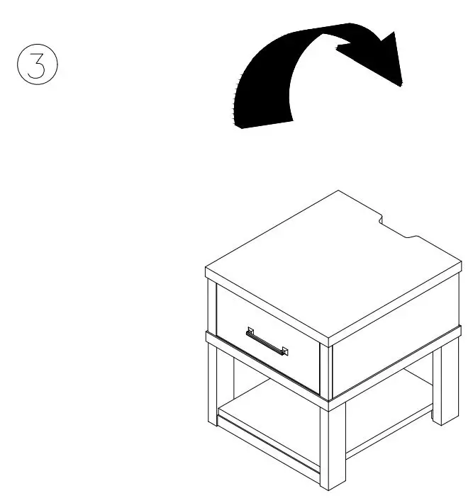 ASHLEY T9493 Forleeza End Table Instruction Manual - How to use