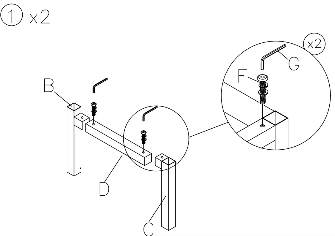 ASHLEY T891-9 Mondoro Rectangular Lift Top Table - fig 2