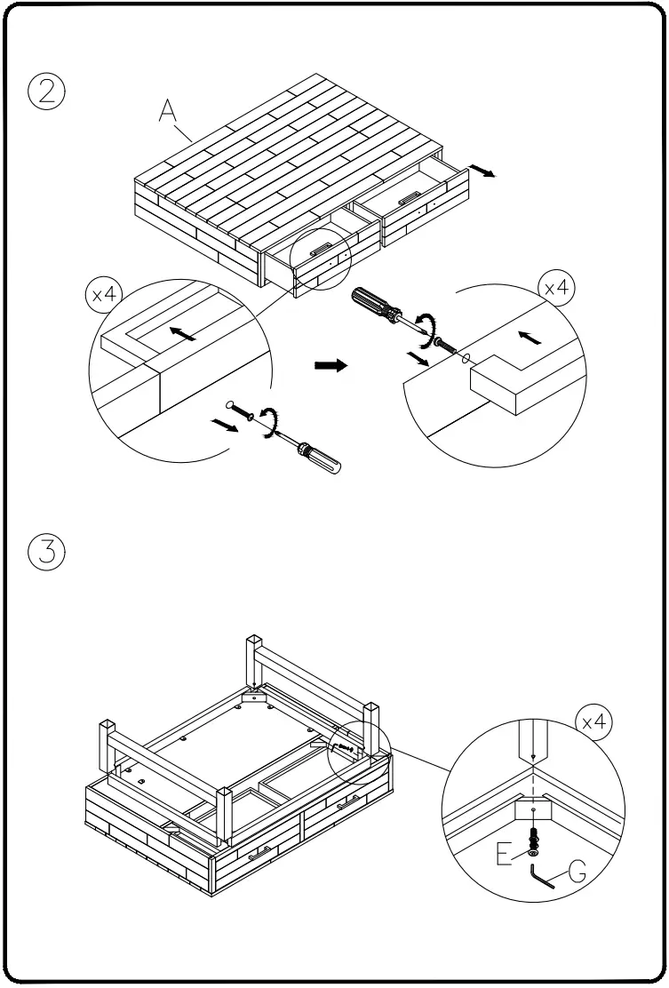 ASHLEY T891-9 Mondoro Rectangular Lift Top Table - fig 3