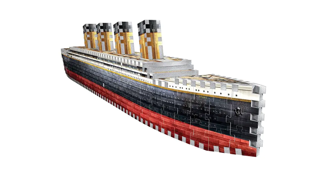 Wrebbit 3d Puzzle Titanic 440 Pcs Instruction Manual