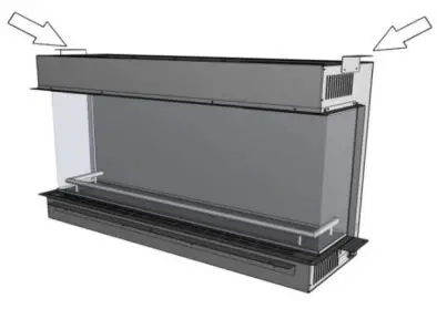 Trimline Fires Next Generation Electric Fires - Mantel or Beam Fitting