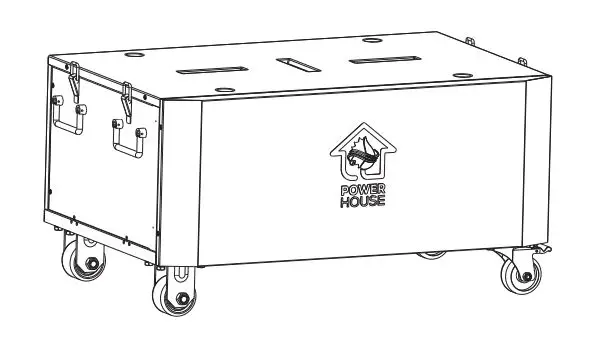 Nature s Generator NGPHPTAW Powerhouse Platinum Plus WE System - Nature’s Generator Powerhouse Ba�ery Storage