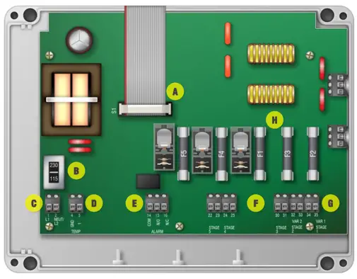 Phason FC-1T-2VAC-3F FC Series Fan Control