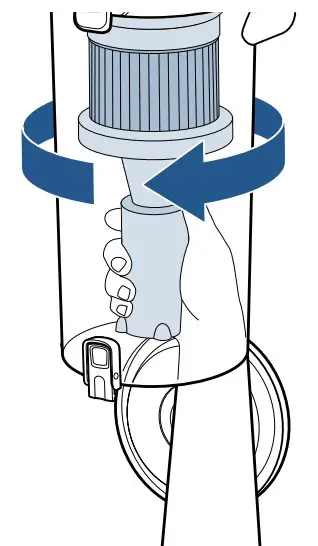 Emptying the Dirt Tank