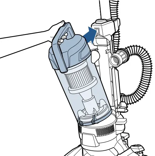 Emptying the Dirt Tank