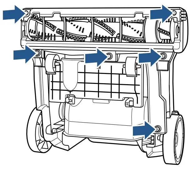 Replacing the Brush Roll and Belt