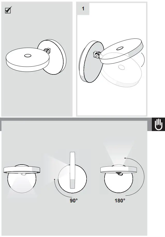 Artemide Demetra Spot LED Wall Light Installation Guide - How to use