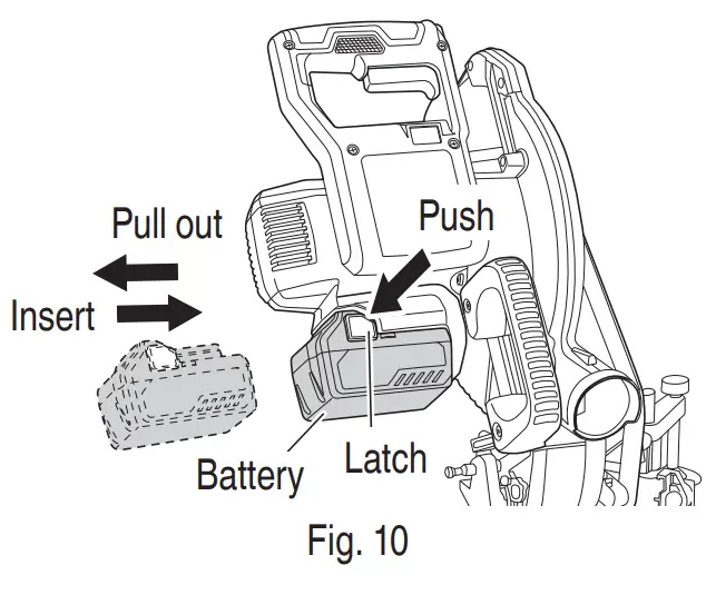metabo C 1810DFA Cordless Compound Miter Saw - fig 11