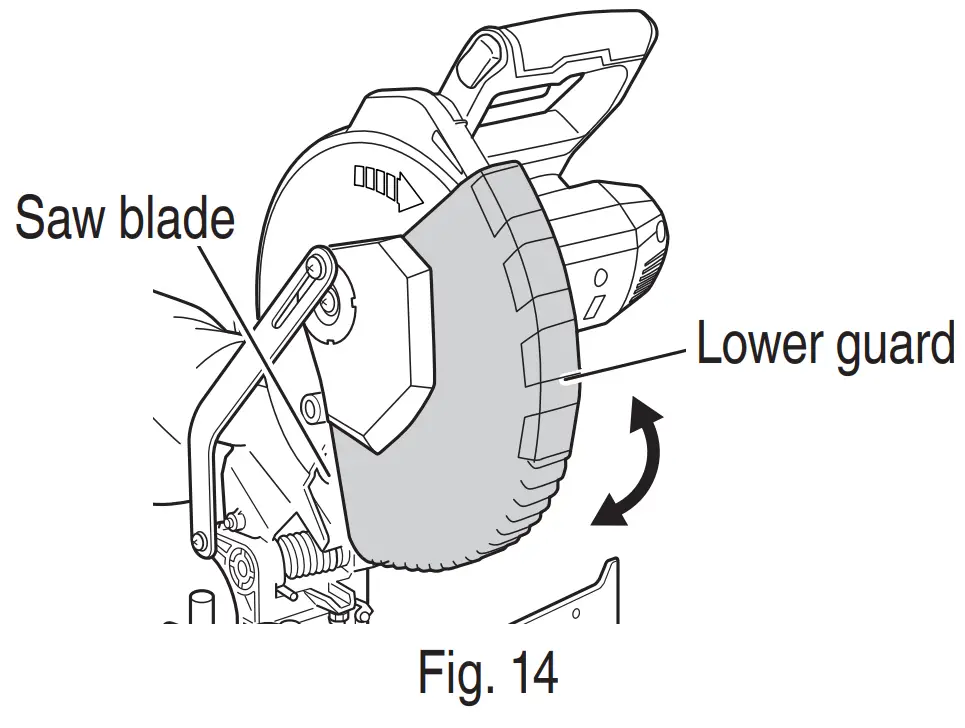 metabo C 1810DFA Cordless Compound Miter Saw - fig 15