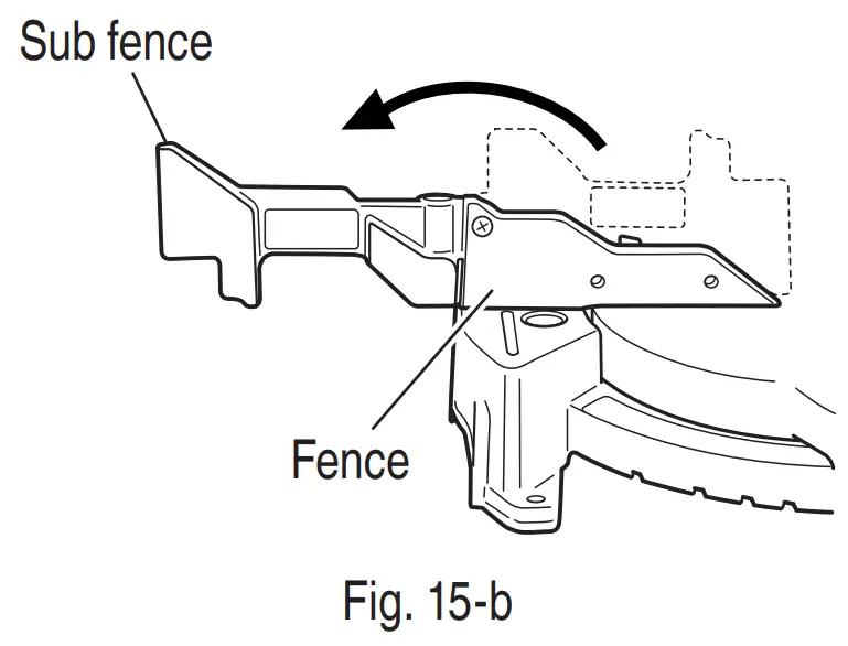 metabo C 1810DFA Cordless Compound Miter Saw - fig 17