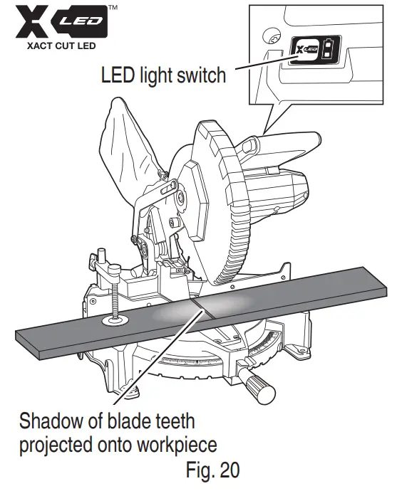 metabo C 1810DFA Cordless Compound Miter Saw - fig 23