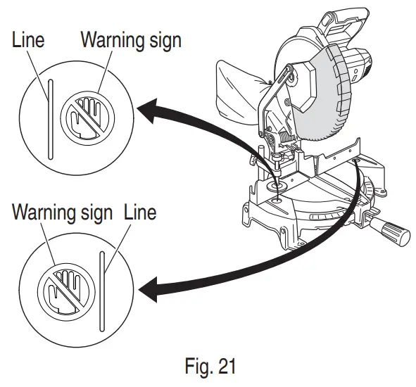metabo C 1810DFA Cordless Compound Miter Saw - fig 24