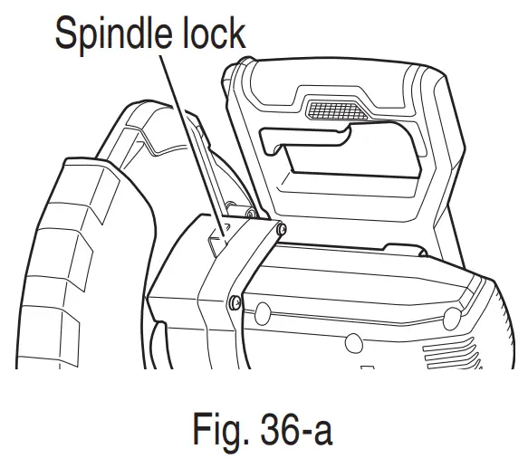 metabo C 1810DFA Cordless Compound Miter Saw - fig 38