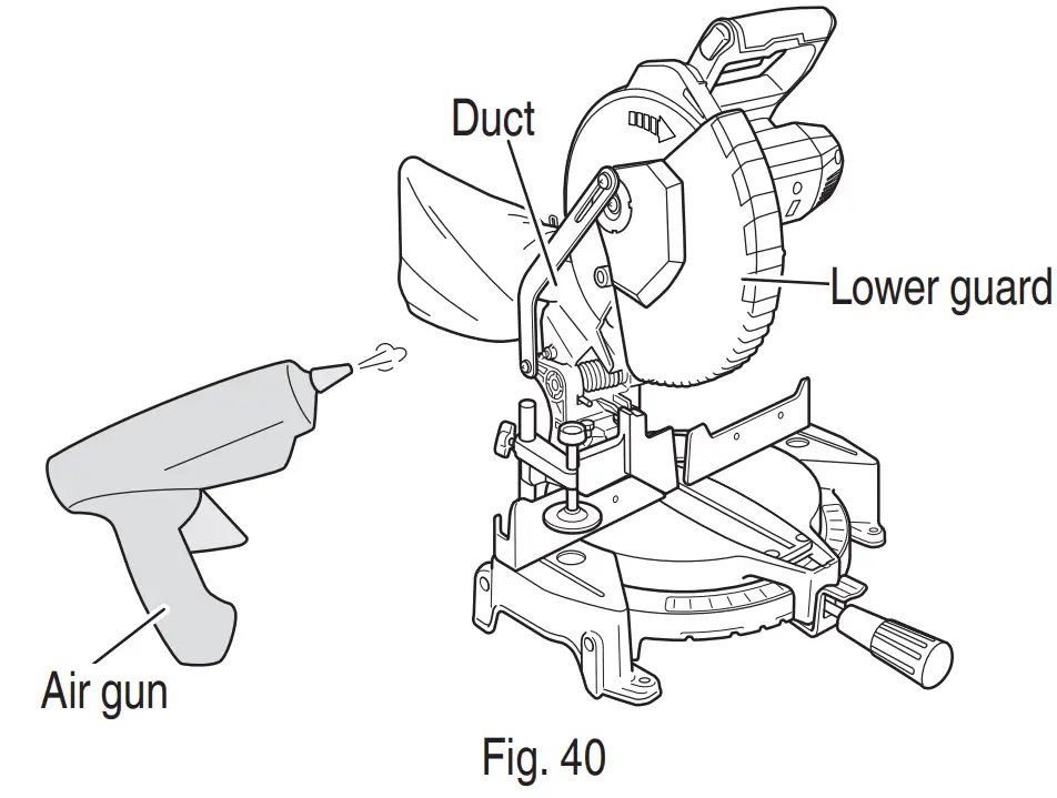 metabo C 1810DFA Cordless Compound Miter Saw - fig 43