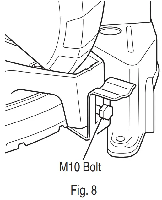 metabo C 1810DFA Cordless Compound Miter Saw - fig 8