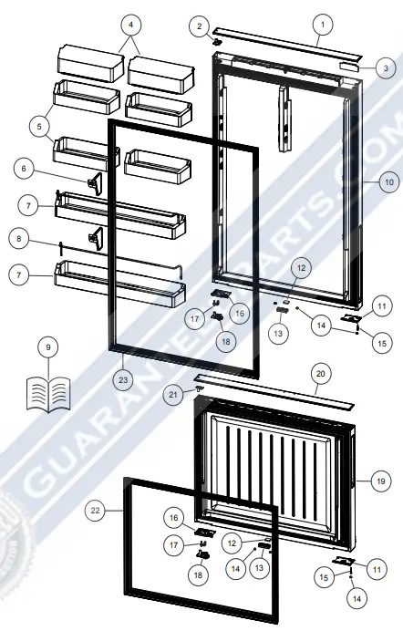 FISHER-PAYKEL-RF170BRPX6-Freestanding-Refrigerator-Freezer-fig-2