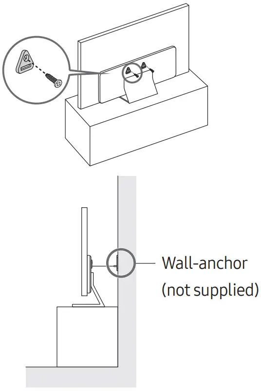 SAMSUNG BN68 14903B 01 Smart TV - Wall anchor