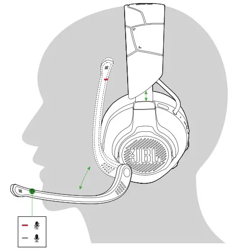 JBL Quantum 910X Wireless Headphones for XBox - Getting started 2