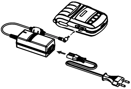 BIXOLON SPP R210 Mobile Receipt Printer - Battery Charging