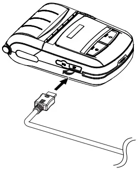 BIXOLON SPP R210 Mobile Receipt Printer - Peripherals Connection 2