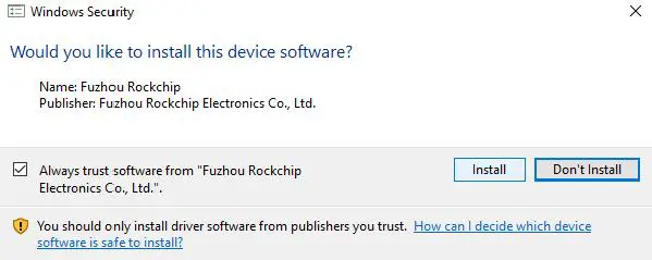 Giada IBC 386 3 5 Inch Motherboard Supporting RK3399 - Firmware Upgrade Guide 4