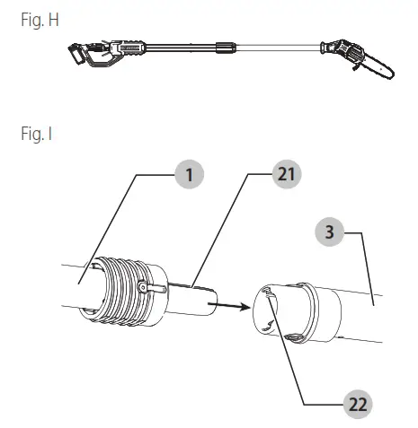 DEWALT 20V Max Pole Saw DCPS620 - fig19