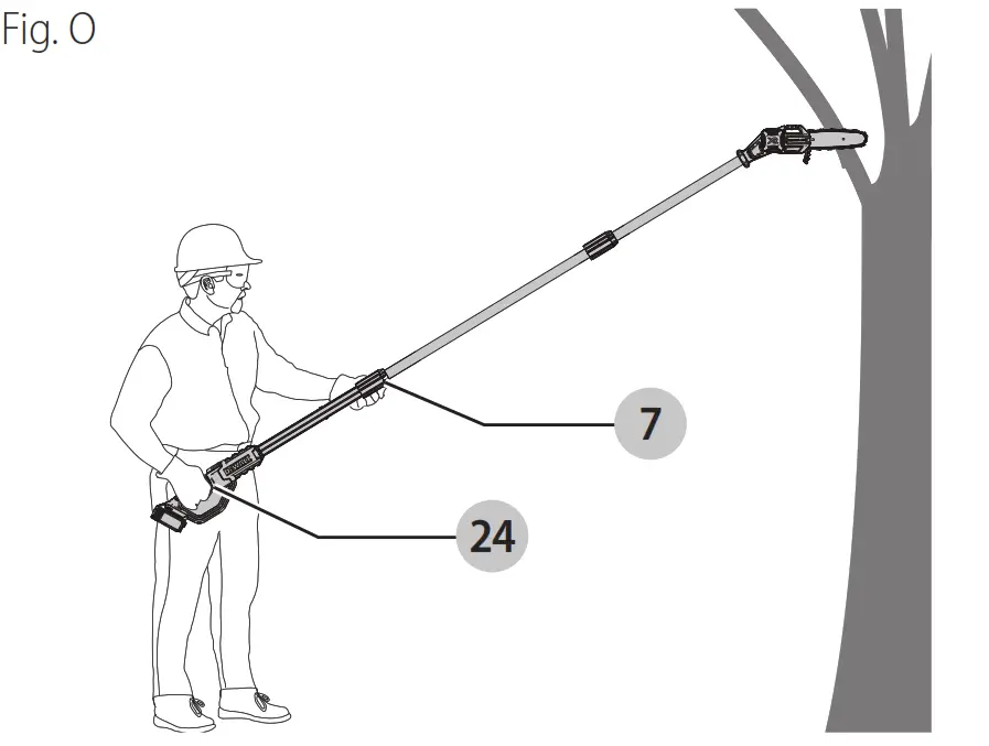 DEWALT 20V Max Pole Saw DCPS620 - fig27