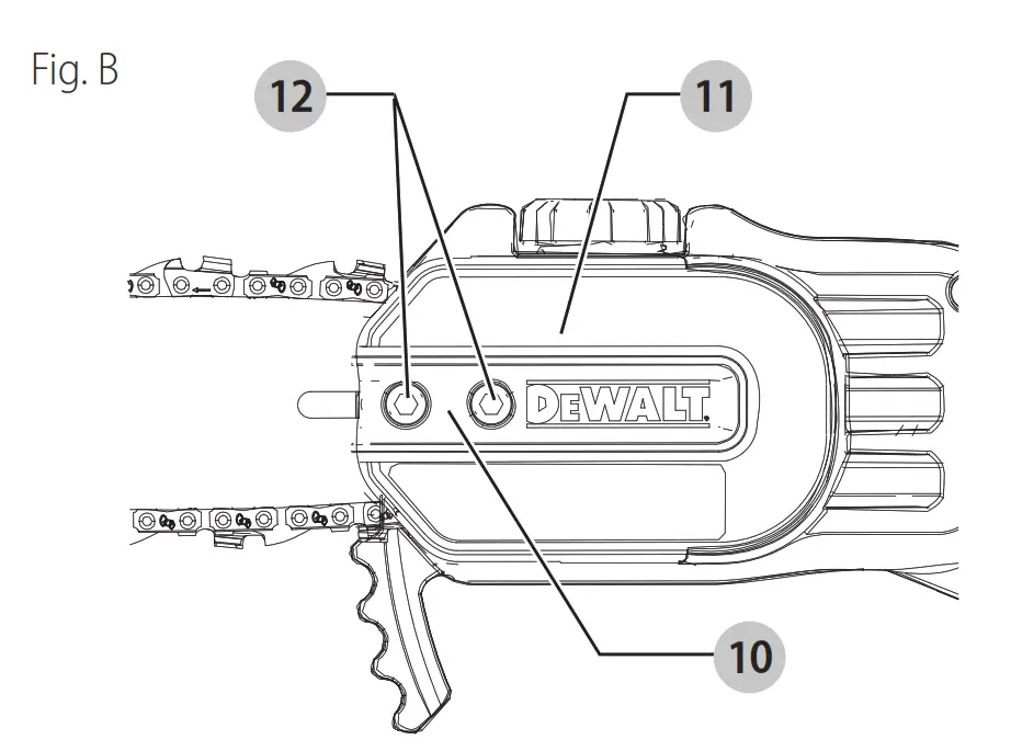 DEWALT 20V Max Pole Saw DCPS620 - fig9