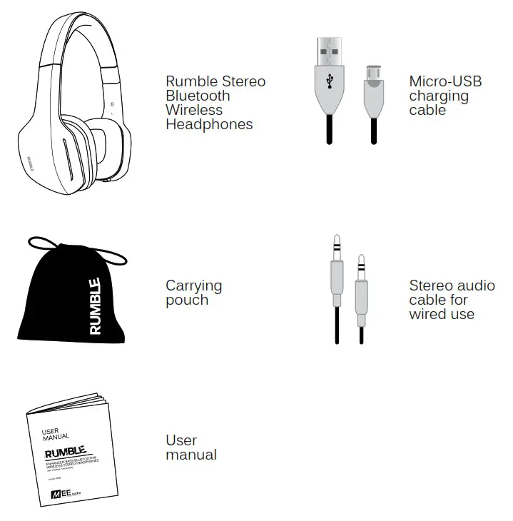 RUMBLE AF80 - packagE contEnts
