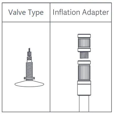 Mi Portable Electric Air Compressor - Presta Valve Adapter