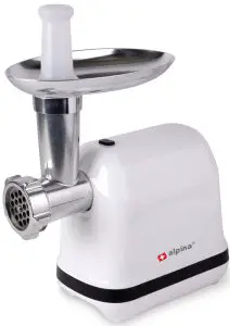 alpina MG5001H-GS High Power Stainless Steel Meat Grinder