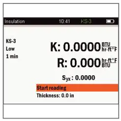 METER TEMPOS Thermal Properties Analyzer User Guide - Take a Reading