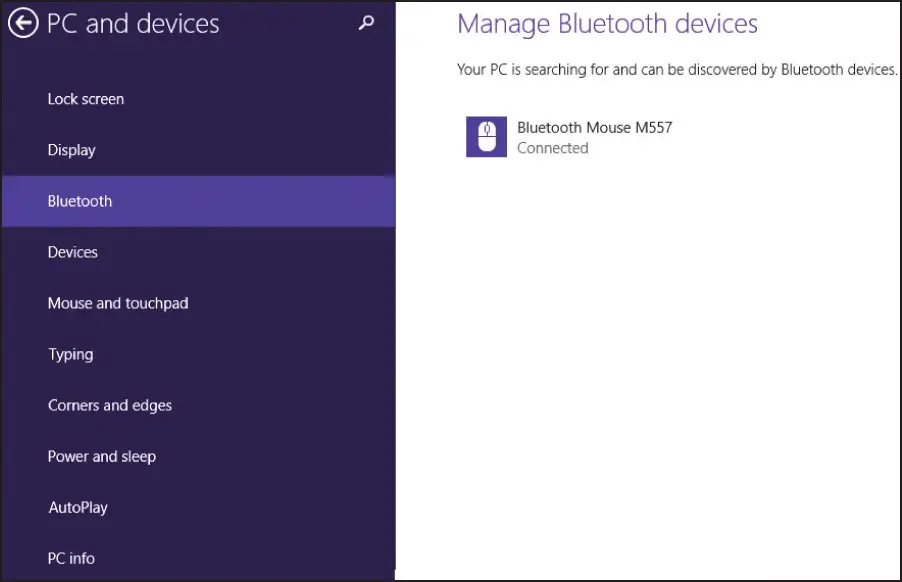 INSIGNIA NS-PCY5BMA -NS-PCY5BMA-C - Connected appears next