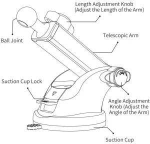 VANMASS-VMPI0045A-Universal-Cell-Phone-Holder-Overview