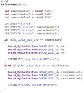 FIG 10 RefreshMMI updated with PWM