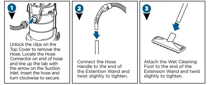 Assembly-Wet Cleaning