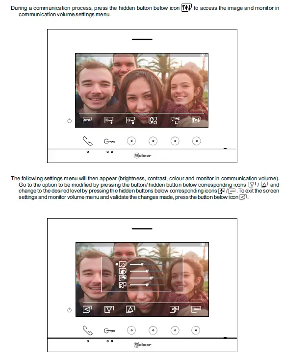 Door panel call screen-3