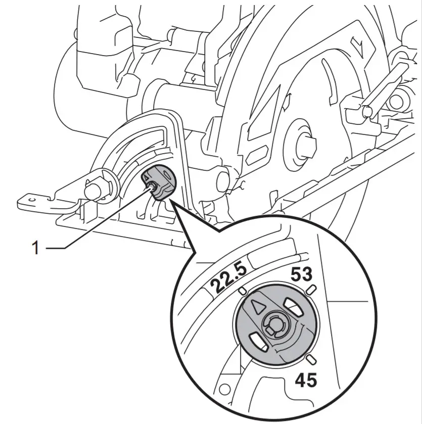 makita RS001G Cordless Rear Handle Saw -figure 14