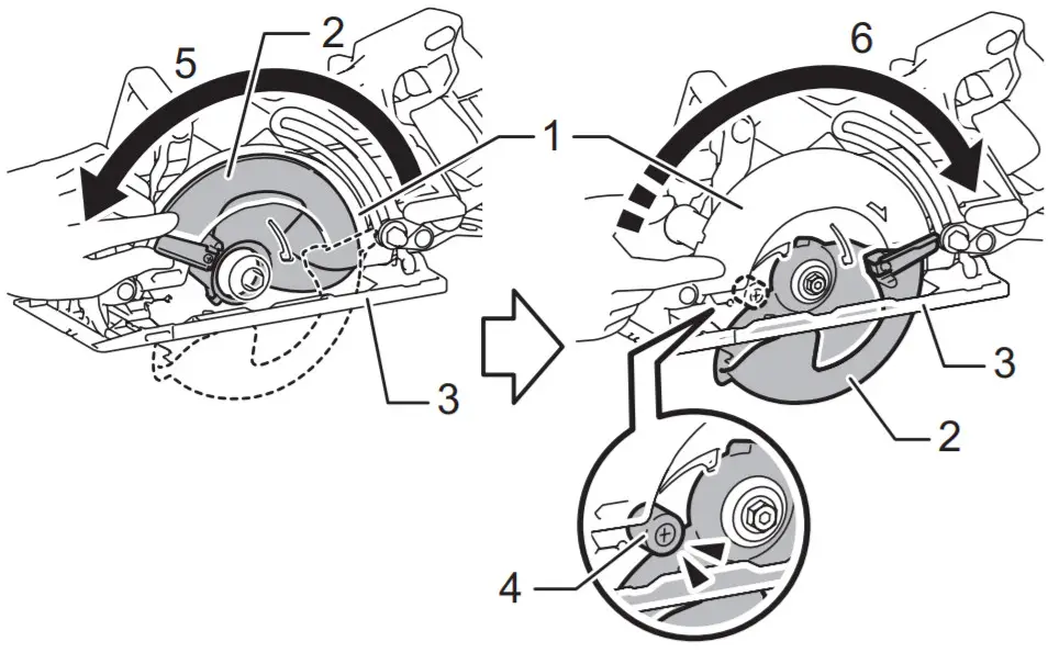 makita RS001G Cordless Rear Handle Saw -figure 26