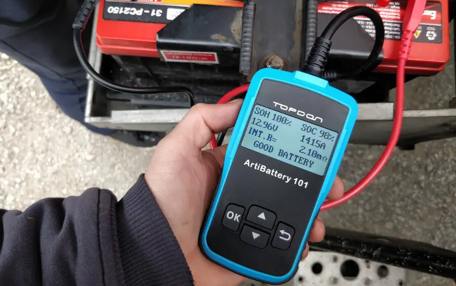 Topdon Ab101 Artibattery 101 12v Battery Tester User Manual