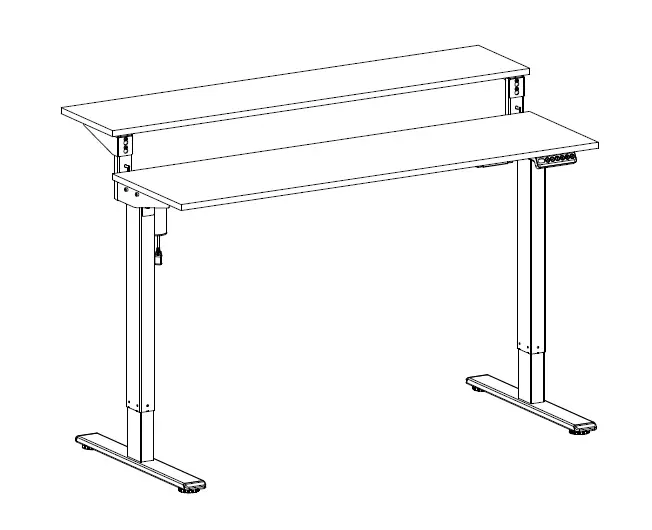 Flexispot Ef1s-4824n Duplex Standing Desk Installation Guide