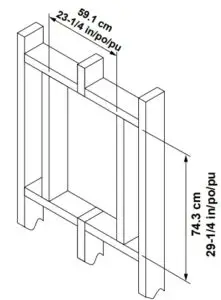 INSTALLATION (RECESS)