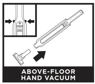 Shark Cordless 3-in-1 Wand Vacuum - ABOVE-FLOOR