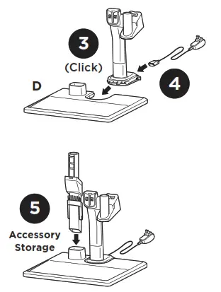 Store cleaning accessories