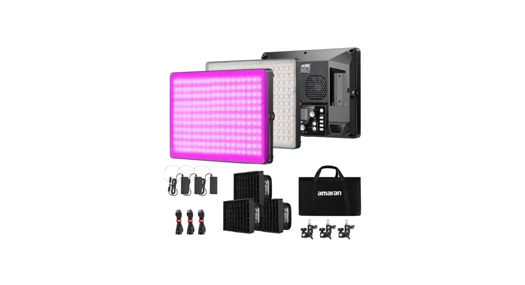 Amaran P60c 3-light Kit Rgbww Video Panel Light Instruction Manual