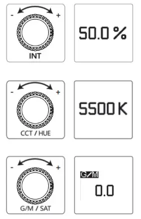 amaran P60c 3-Light Kit RGBWW Video Panel Light- Manual Control