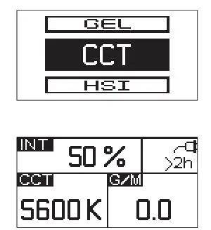 amaran P60c 3-Light Kit RGBWW Video Panel Light- Mode Interface