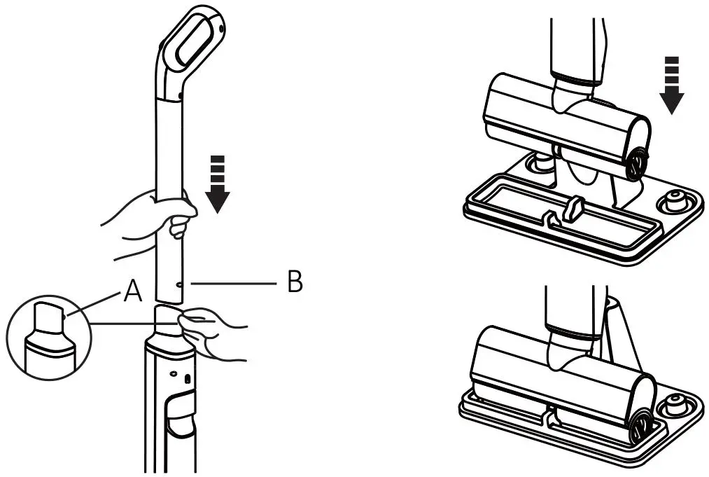 emerio FC-123454 Cordless Floor Cleaner - INSTALLATION
