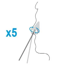 Swab Left Nostril